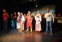  بالفيديو: طلاب مدرسة الثانوية الشاملة يقدمون عرضاً مسرحياً في مسرح السرايا بيافا